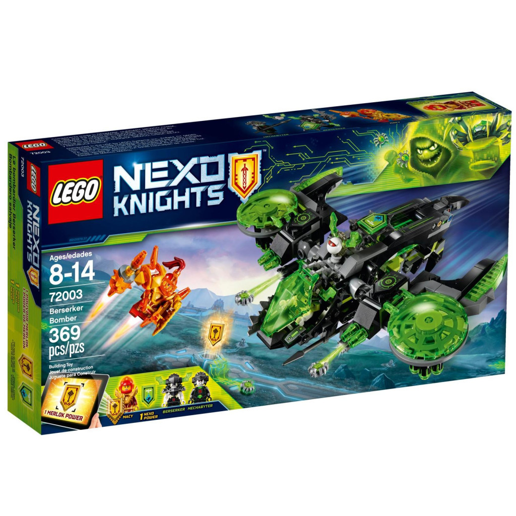 Конструктор LEGO Nexo Knights Бомбардувальник Берсеркер (72003) - зображення 1
