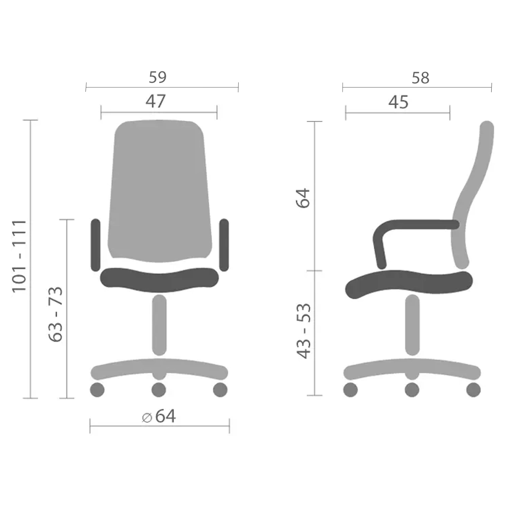 Офісне крісло Special4You Solano 2 artleather black (E7108) - зображення 12