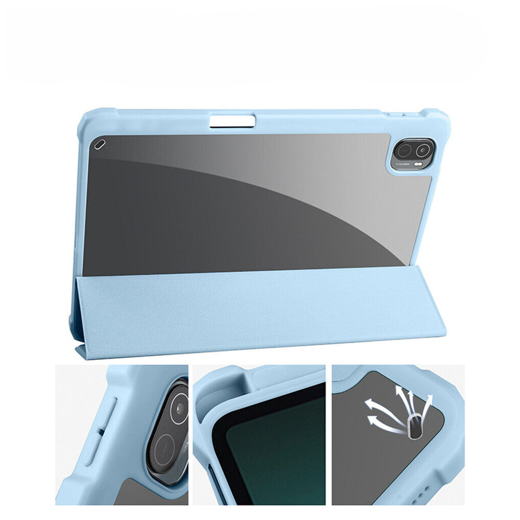 Чохол до планшета BeCover Soft Edge Pencil Mount Xiaomi Mi Pad 5 / 5 Pro Light Blue (708365) - зображення 4