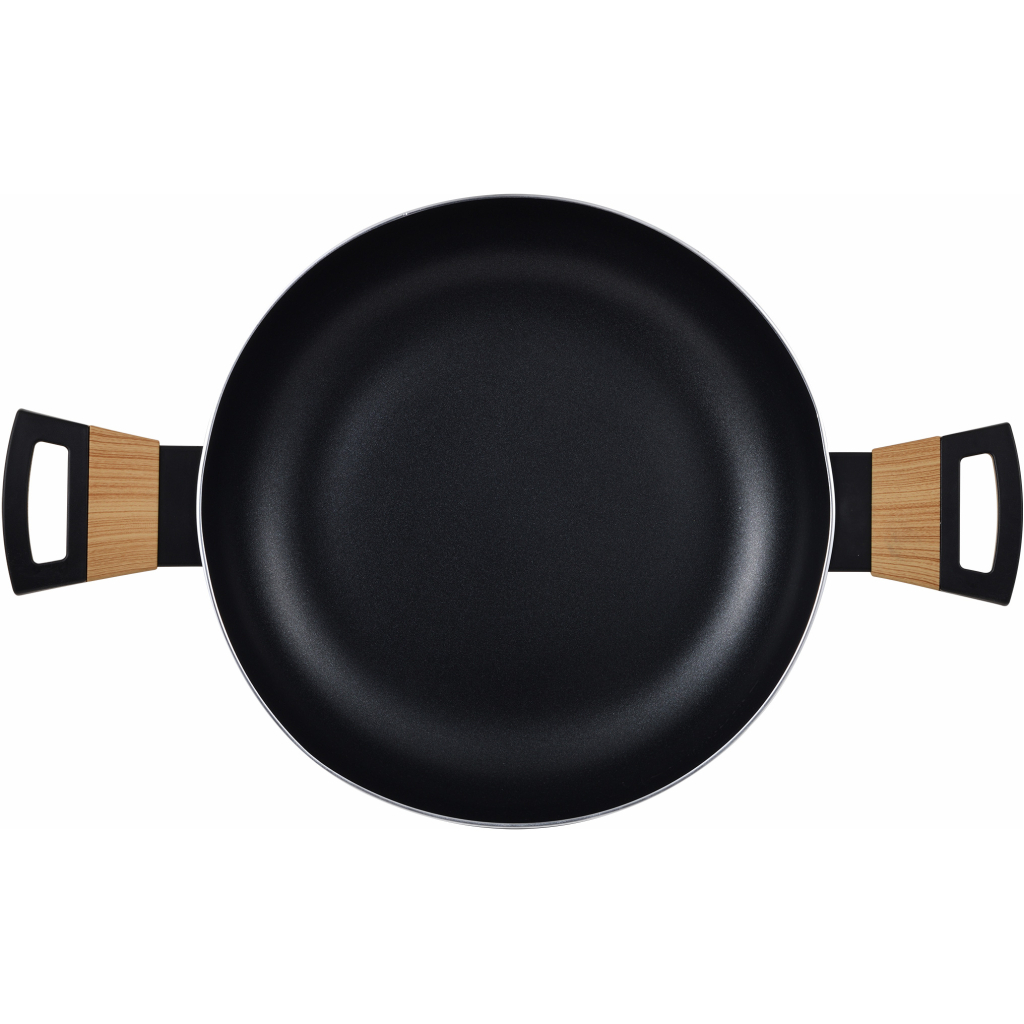 Сотейник Bergner Earth black з кришкою 28 см (BG-32038-BK) - зображення 4