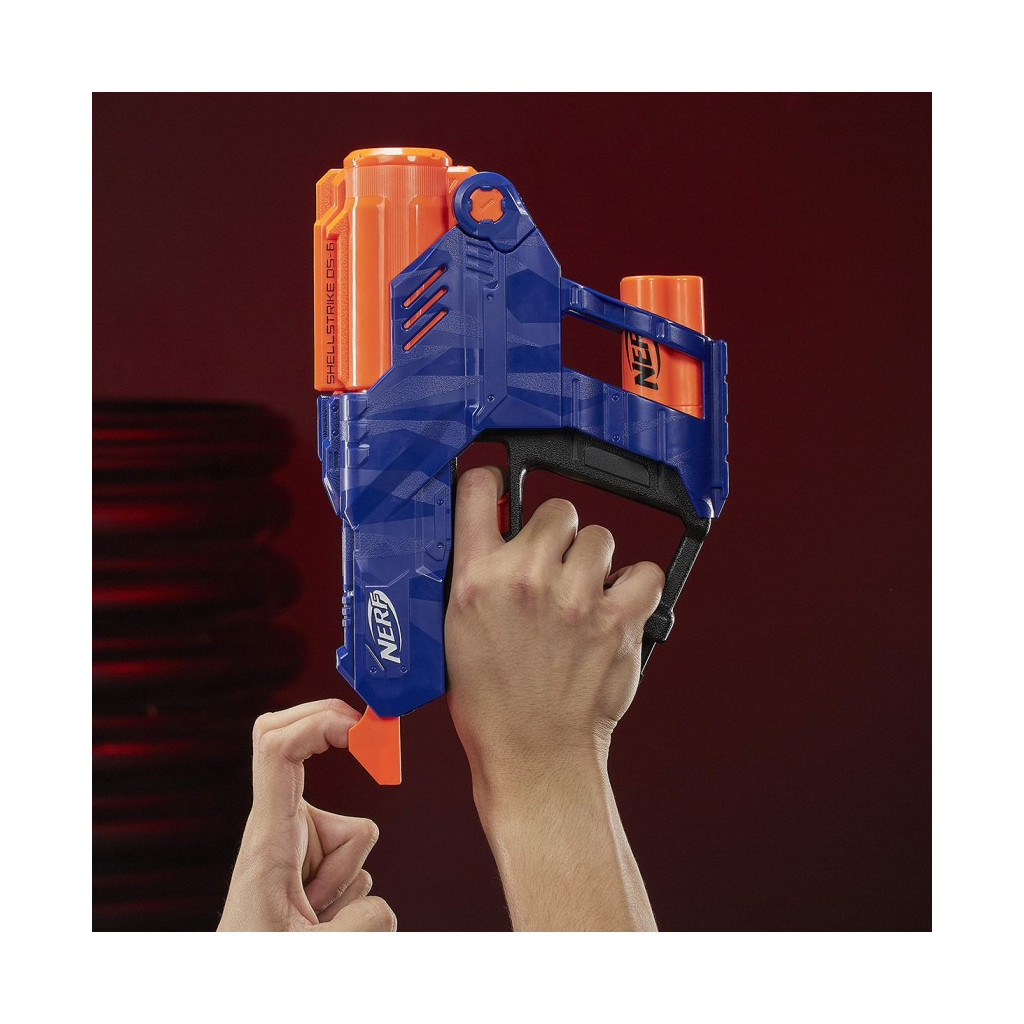 Іграшкова зброя Hasbro Nerf Elite Shellstrike DS6 (6336733) - зображення 3