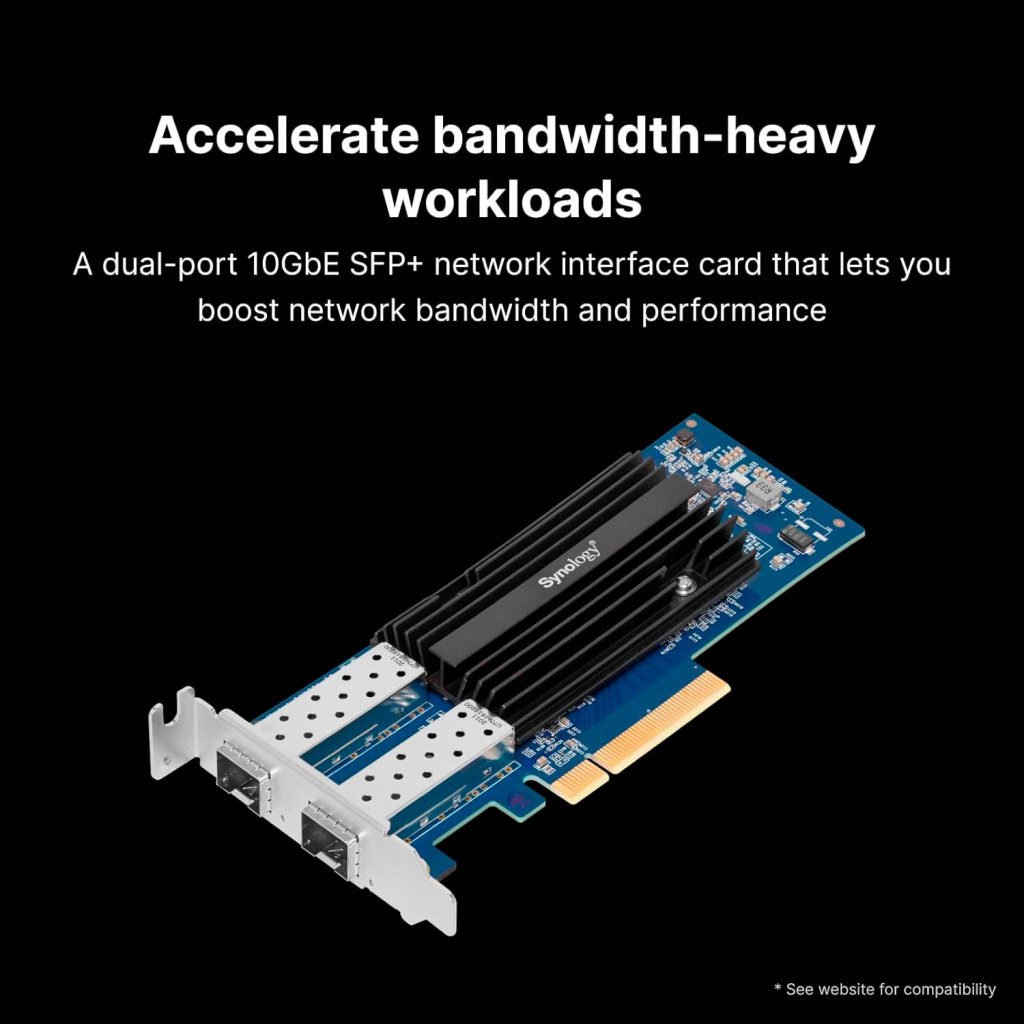 Мережева карта Synology E10G30-F2 - изображение 3