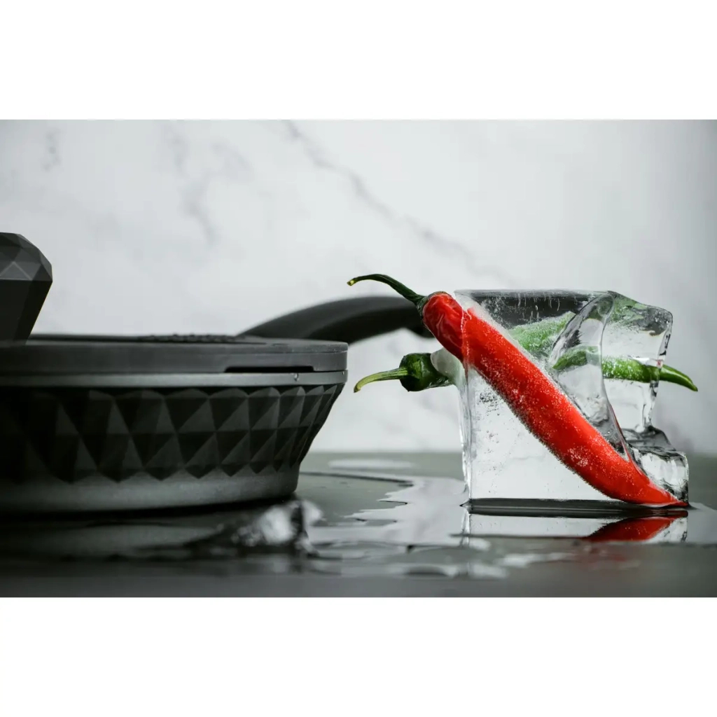 Сковорода Pepper Black Ice 28x5 см PR-6006 (110809) - зображення 2