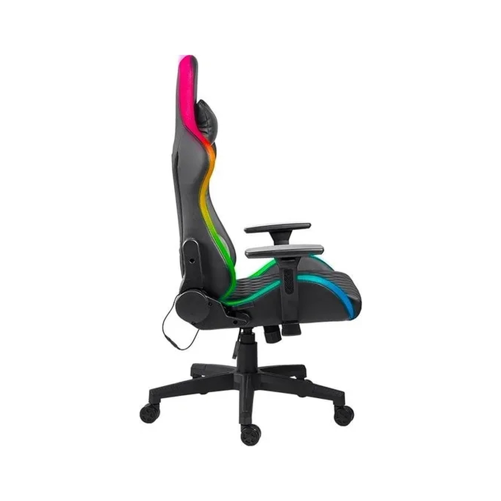 Крісло ігрове Xtrike ME Advanced Gaming Chair GC-907 RGB Black/Red (GC-907) - зображення 3