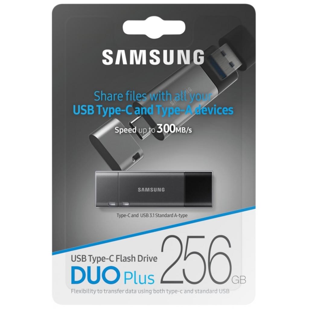 USB флеш накопичувач Samsung 256GB DriveDUO Plus USB 3.1 Type-C (MUF-256DB/APC) - зображення 10