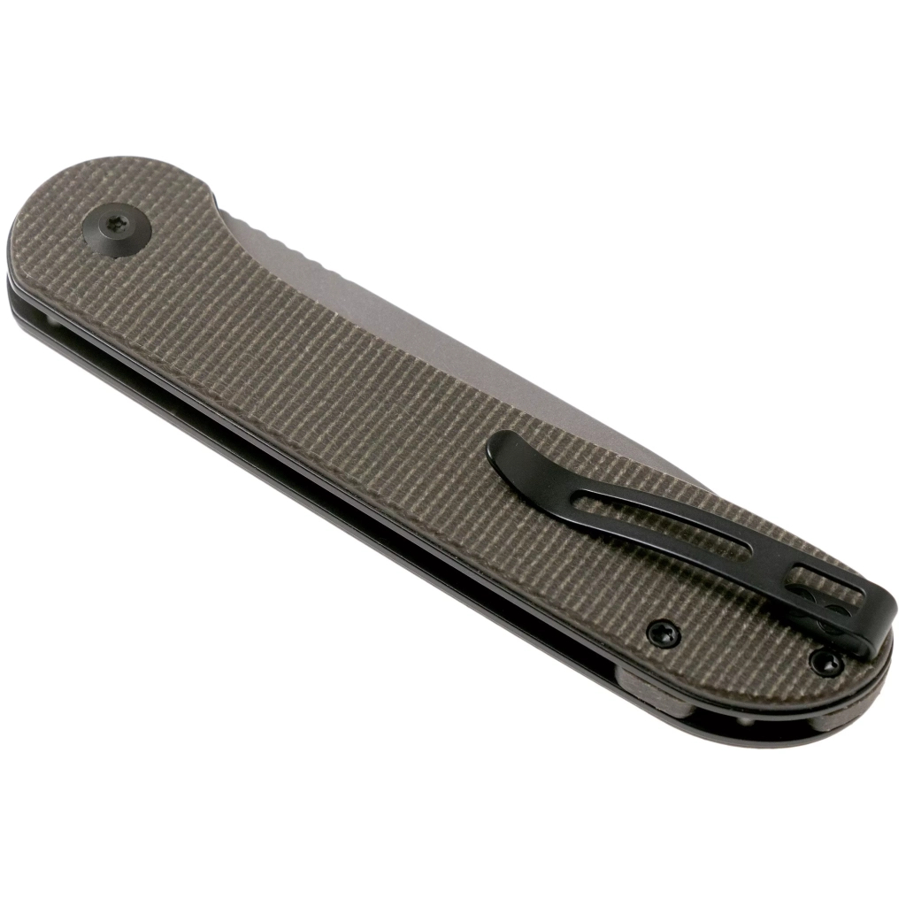 Ніж Civivi Button Lock Elementum Dark Green Micarta (C2103C) - зображення 7