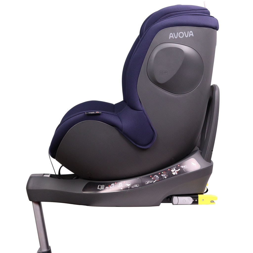 Автокрісло Avova Sperber-Fix i-Size 0-1 Atlantic Blue (4260621465039) - зображення 6