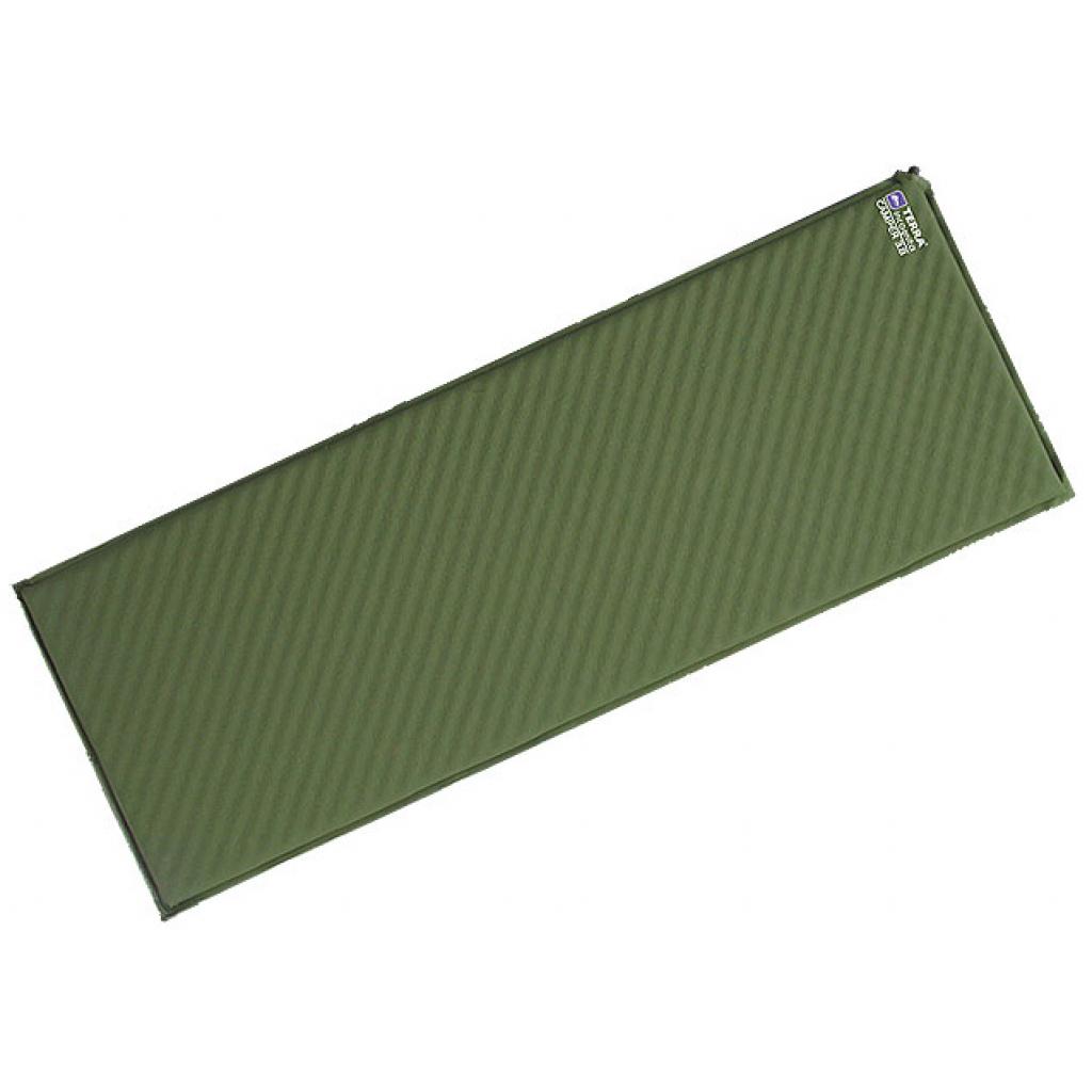 Туристичний килимок Terra Incognita Camper 3.8 Green (4823081504443) - зображення 1