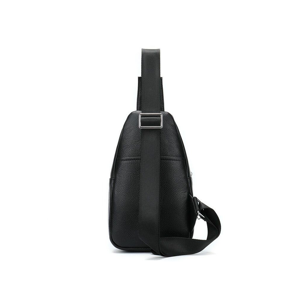 Сумка Vintage Через плече чоловіча Чорна (14857) - зображення 10