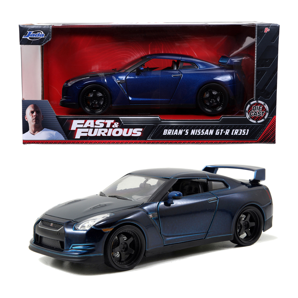 Машина Jada металева Форсаж Nissan GT-R (2009) 1:24 (253203008) - зображення 7
