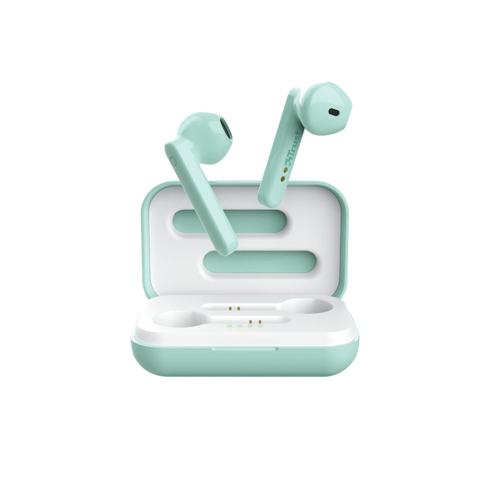 Навушники Trust Primo Touch True Wireless Mic Mint (23781) - зображення 1