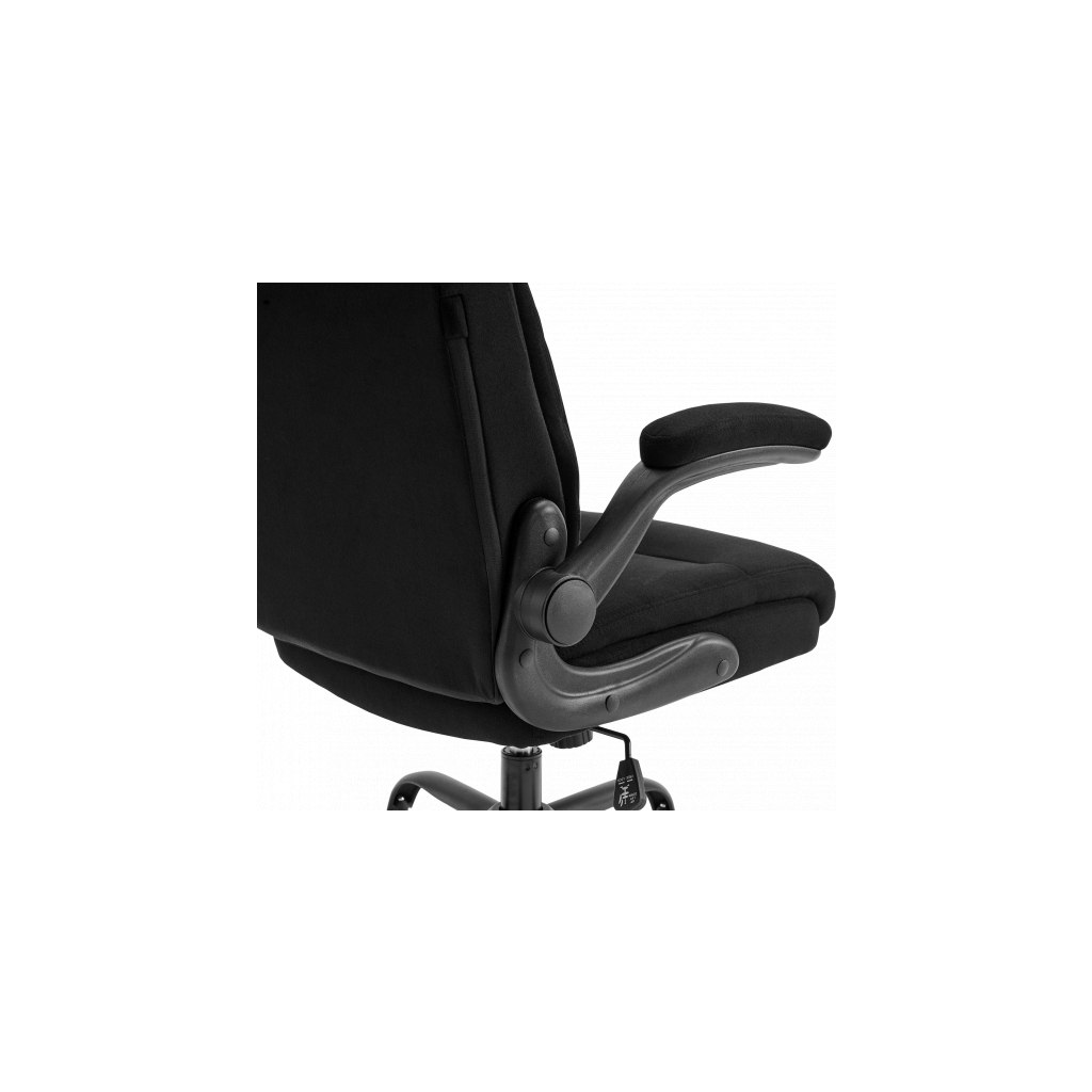 Офісне крісло GT Racer B-3021 Black (B-3021 Fabric Black) - зображення 6