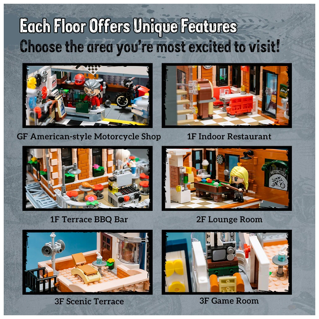 Конструктор Pantasy Original Моторесторан (85024) - зображення 5