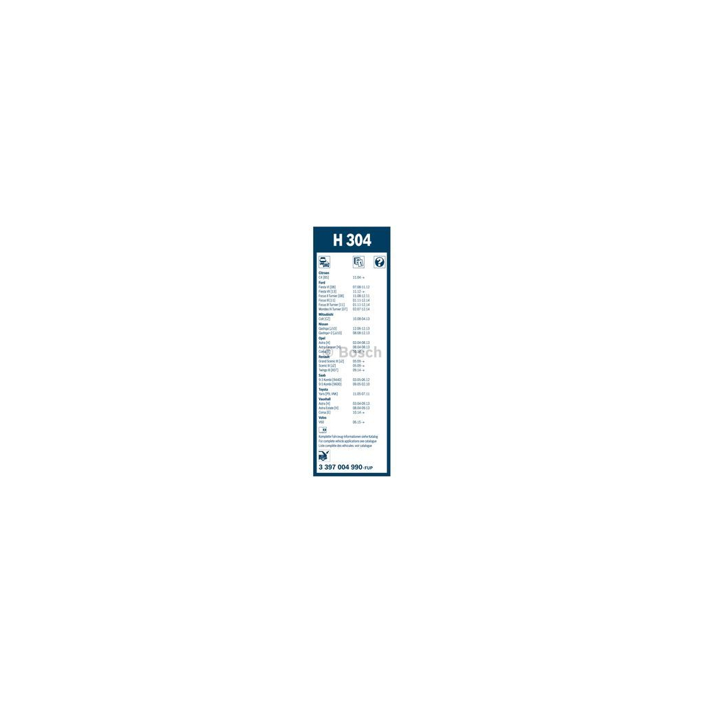 Щітка склоочисника Bosch 3 397 011 678 - изображение 3