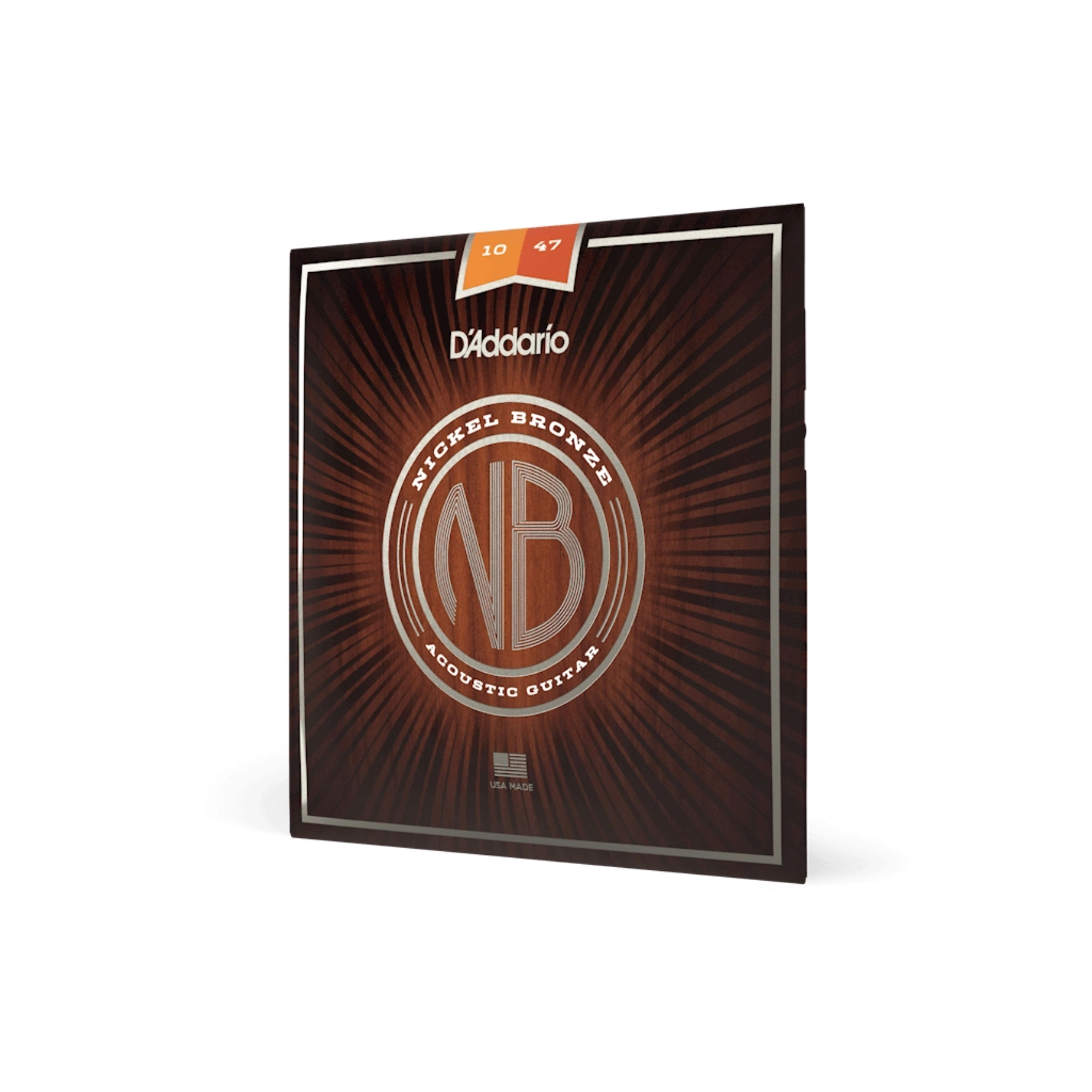 Струни для гітари D'Addario Nickel Bronze Extra Light (10-47) (NB1047) - изображение 2