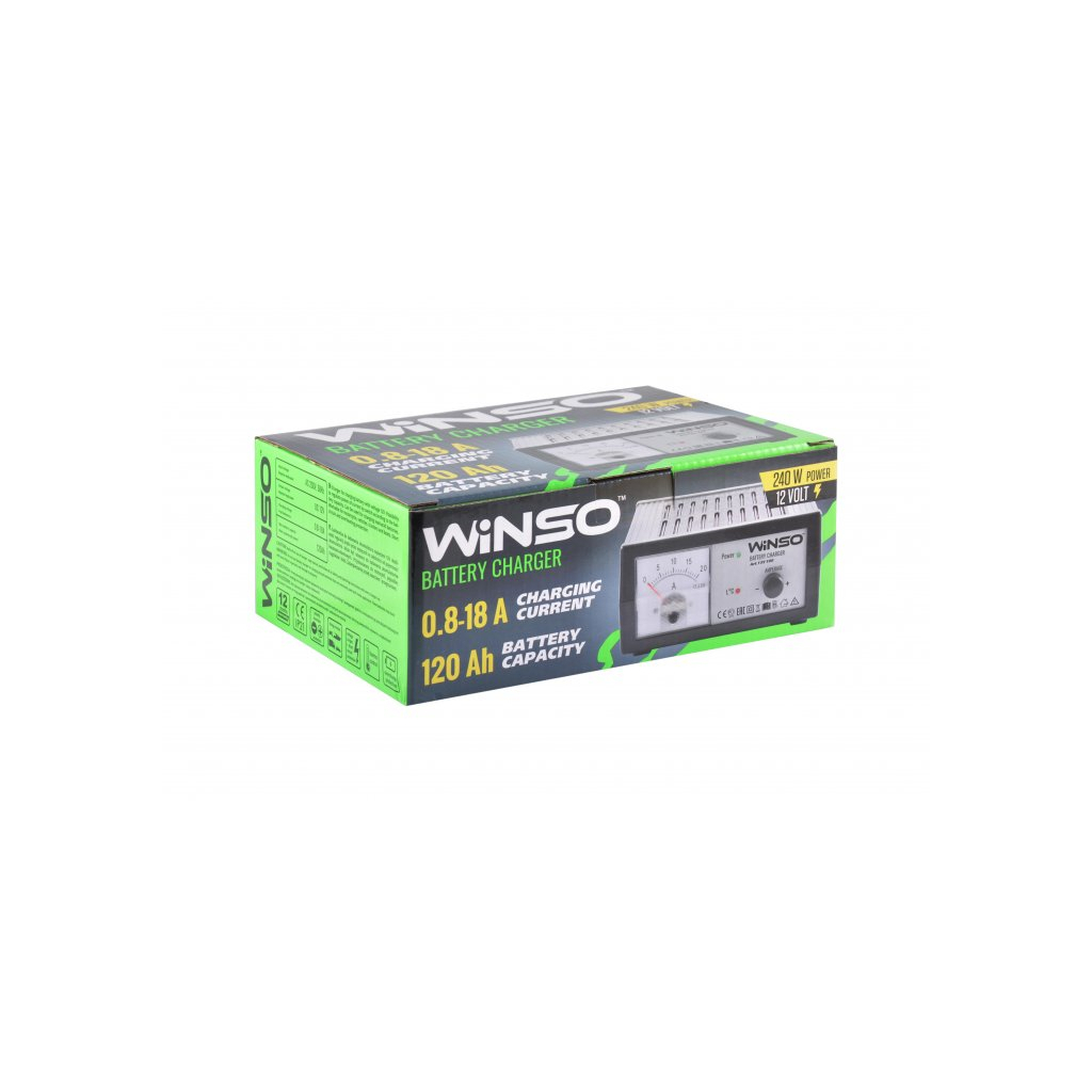 Зарядний пристрій для автомобільного акумулятора WINSO 139100 - зображення 4