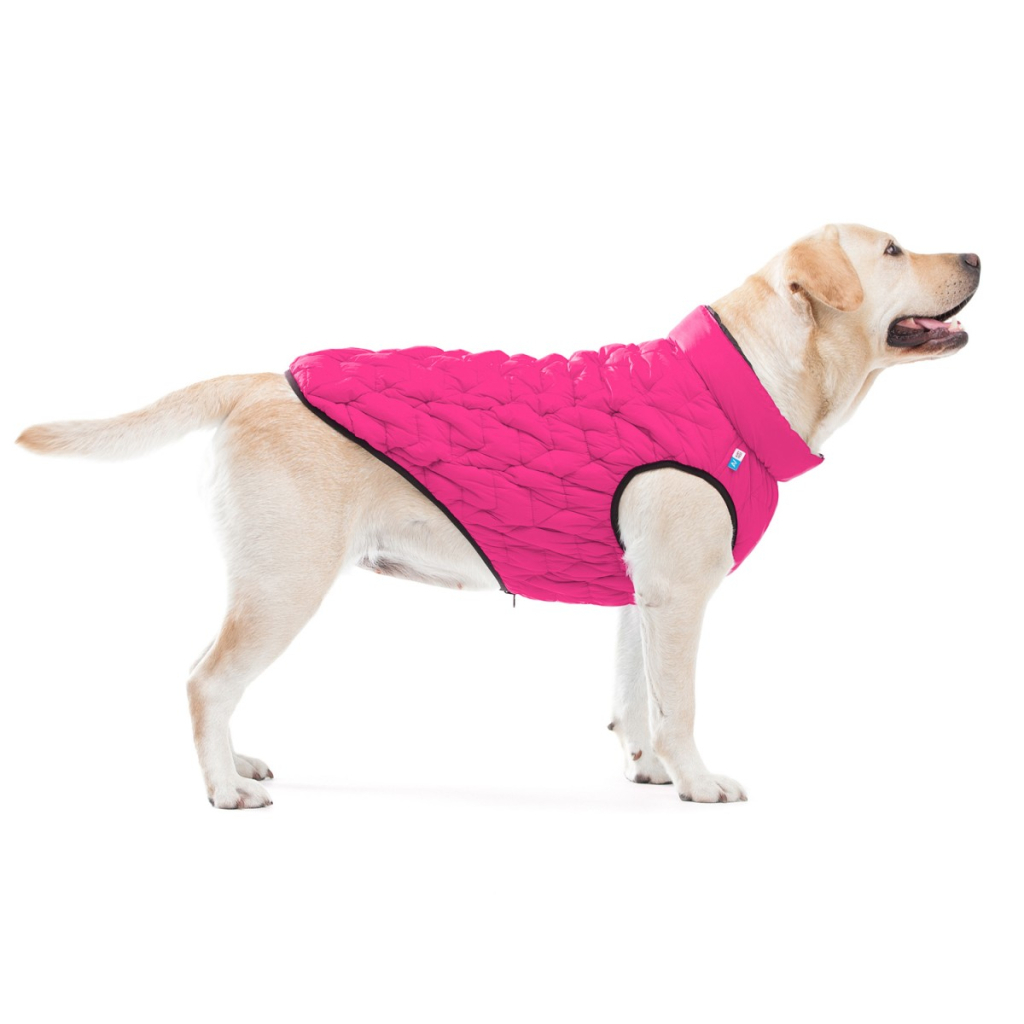 Курточка для тварин Collar AiryVest UNI двостороння L 55 рожево-чорна (2569) - зображення 4