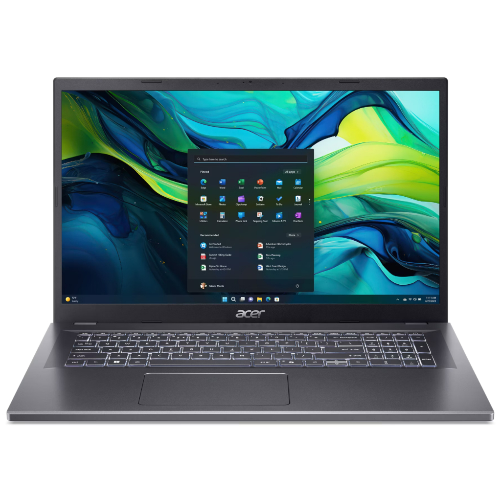 Ноутбук Acer Aspire 17 A17-51M-58SZ (NX.JEREU.005) - зображення 1