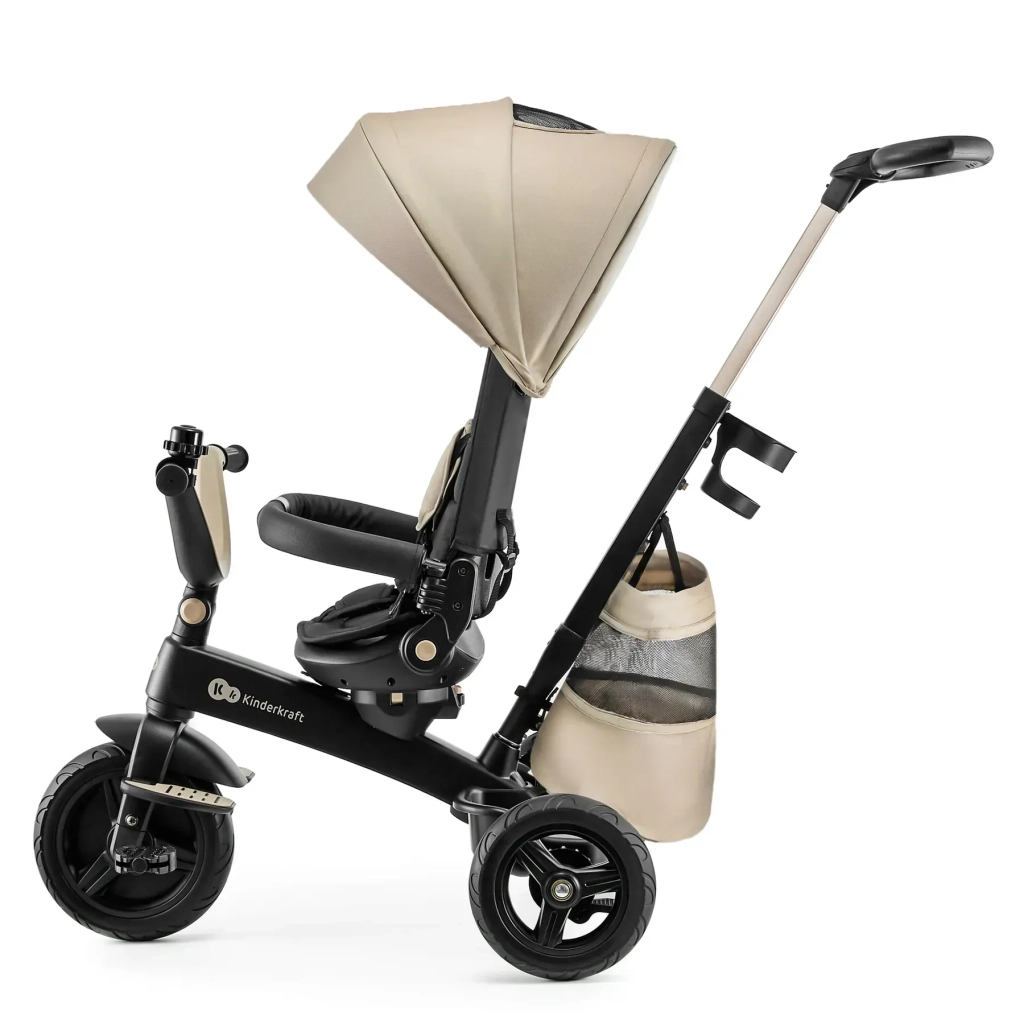 Дитячий велосипед Kinderkraft Easytwist Beige (KREASY00BEG0000) (5902533927265) - зображення 3