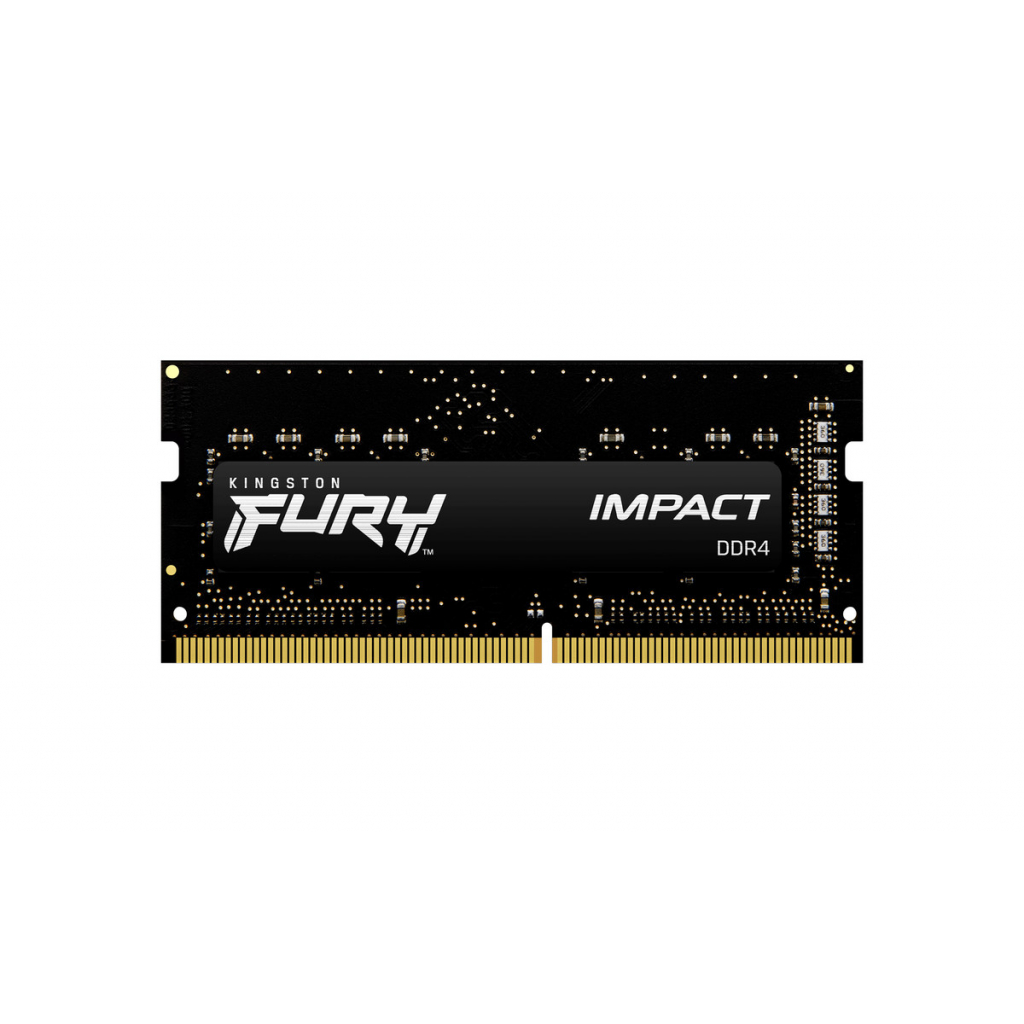 Модуль пам'яті для ноутбука SoDIMM DDR4 64GB (2x32GB) 2933 MHz Fury Impact Kingston Fury (ex.HyperX) (KF429S17IBK2/64) - зображення 2