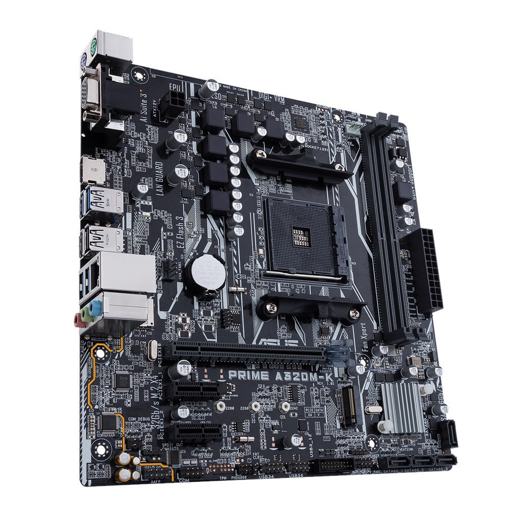 Материнська плата ASUS PRIME A320M-K - зображення 6