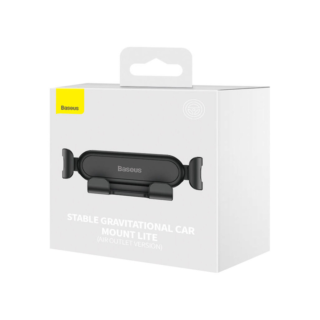 Універсальний автотримач Baseus Stable Gravitational Car Mount Lite (Air Outlet Version) (SUWX010001) - изображение 8
