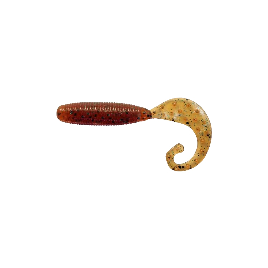 Силікон рибальський Reins FAT G TAIL GRUB 2" 568 Fire Sugar 20шт (1552.04.09) - зображення 1