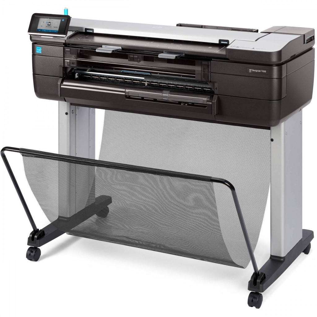 Плоттер HP DesignJet T830 с Wi-Fi 24'' (F9A28D) - зображення 1