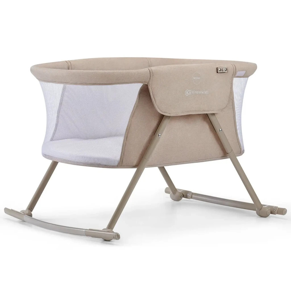 Ліжечко Kinderkraft гойдалка Lovi Beige 3 в 1 (5902533913527) - зображення 3