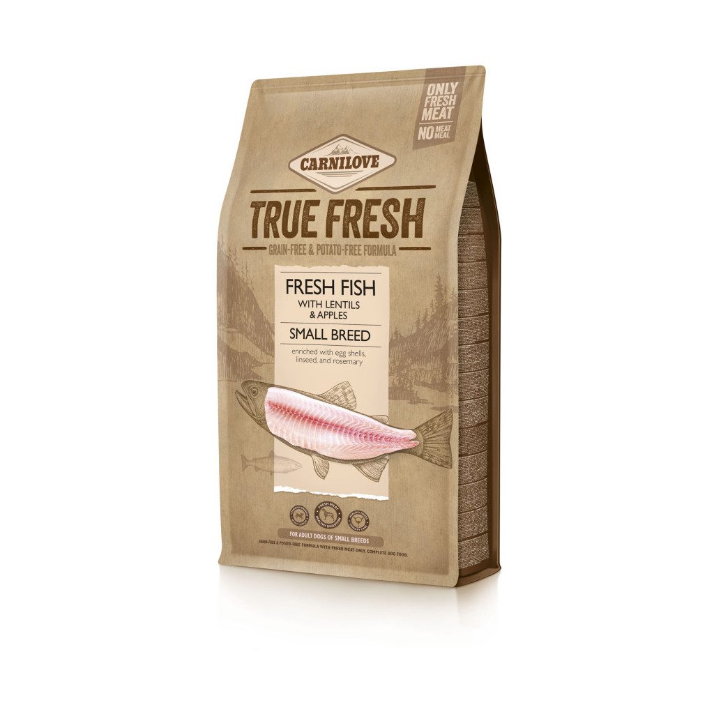Сухий корм для собак Carnilove True Fresh Fish Adult Small Breed з рибою 1.4 кг (8595602558414) - зображення 1