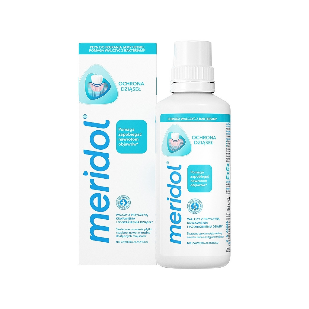 Ополіскувач для порожнини рота Meridol Gum Protection від кровоточивості ясен 400 мл (7610108052714/8718951560437) - изображение 3