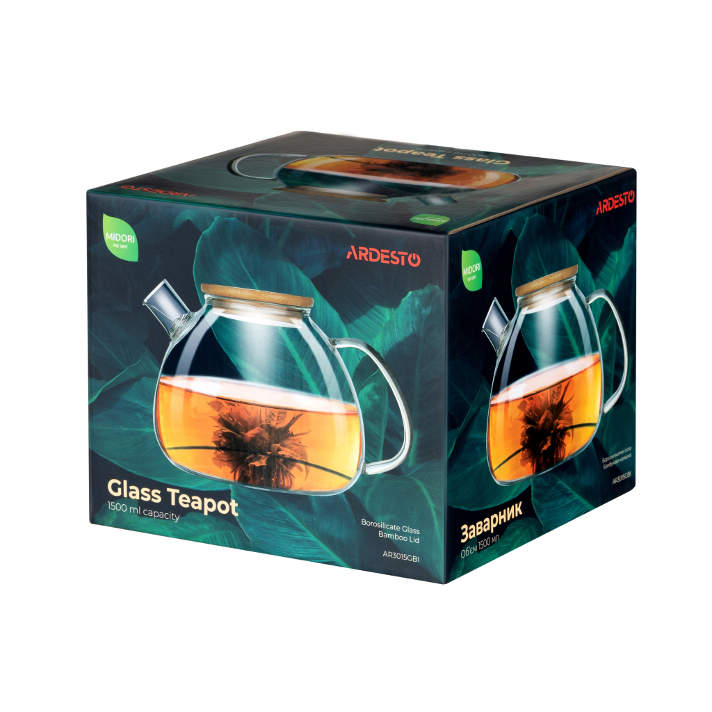 Заварник Ardesto Midori 1500 мл (AR3015GBI) - изображение 2
