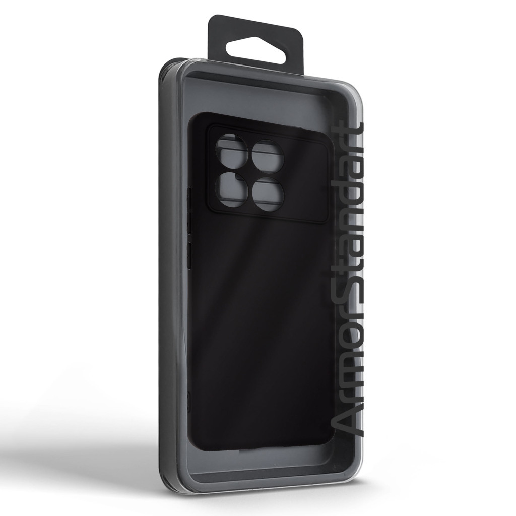 Чохол до мобільного телефона Armorstandart Matte Slim Fit Xiaomi Poco X6 Pro 5G Camera cover Black (ARM73364) - зображення 5