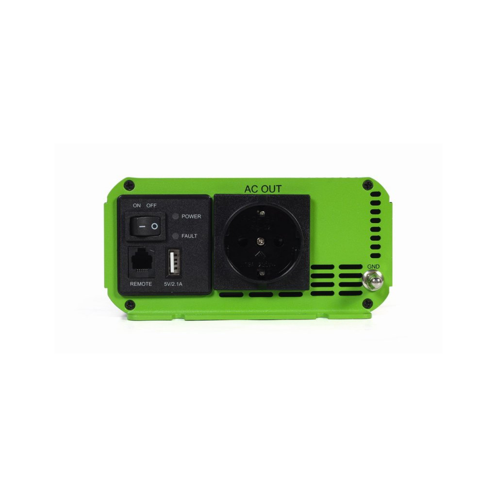 Автомобільний інвертор 12V/230V 500W (1000W peak power) чиста синусоїда EnerGenie (EG-PWC-PS500-01) - зображення 5