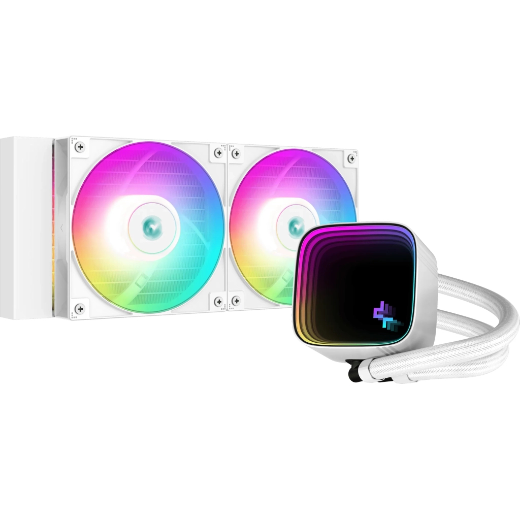 Система рідинного охолодження Deepcool LS520 SE White (R-LS520-WHAMMM-G-1) - зображення 1
