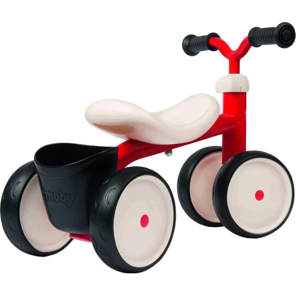 Біговел Smoby металевий, чотирьохколісний Червоний (721400) - изображение 2