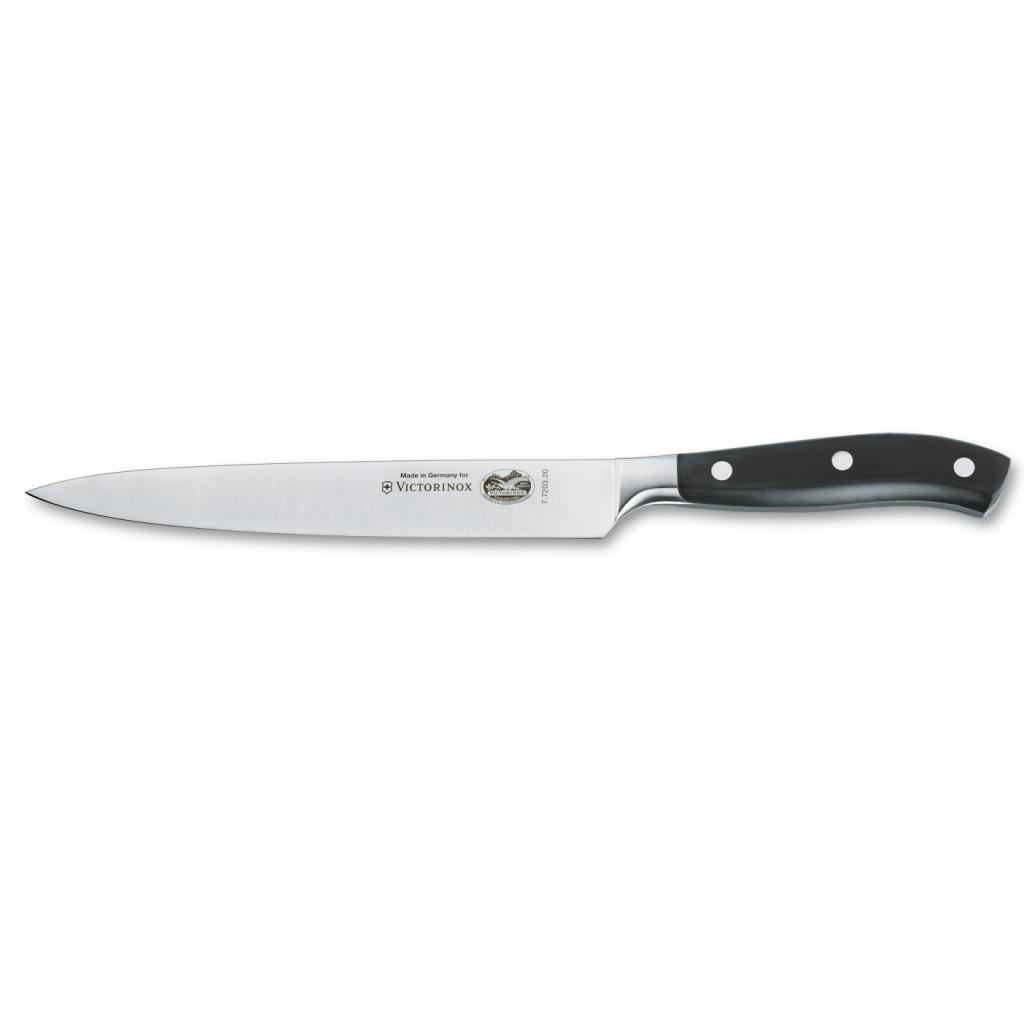 Кухонний ніж Victorinox Grand Maitre розділювальний 20 см, чорний (7.7203.20G) - зображення 1