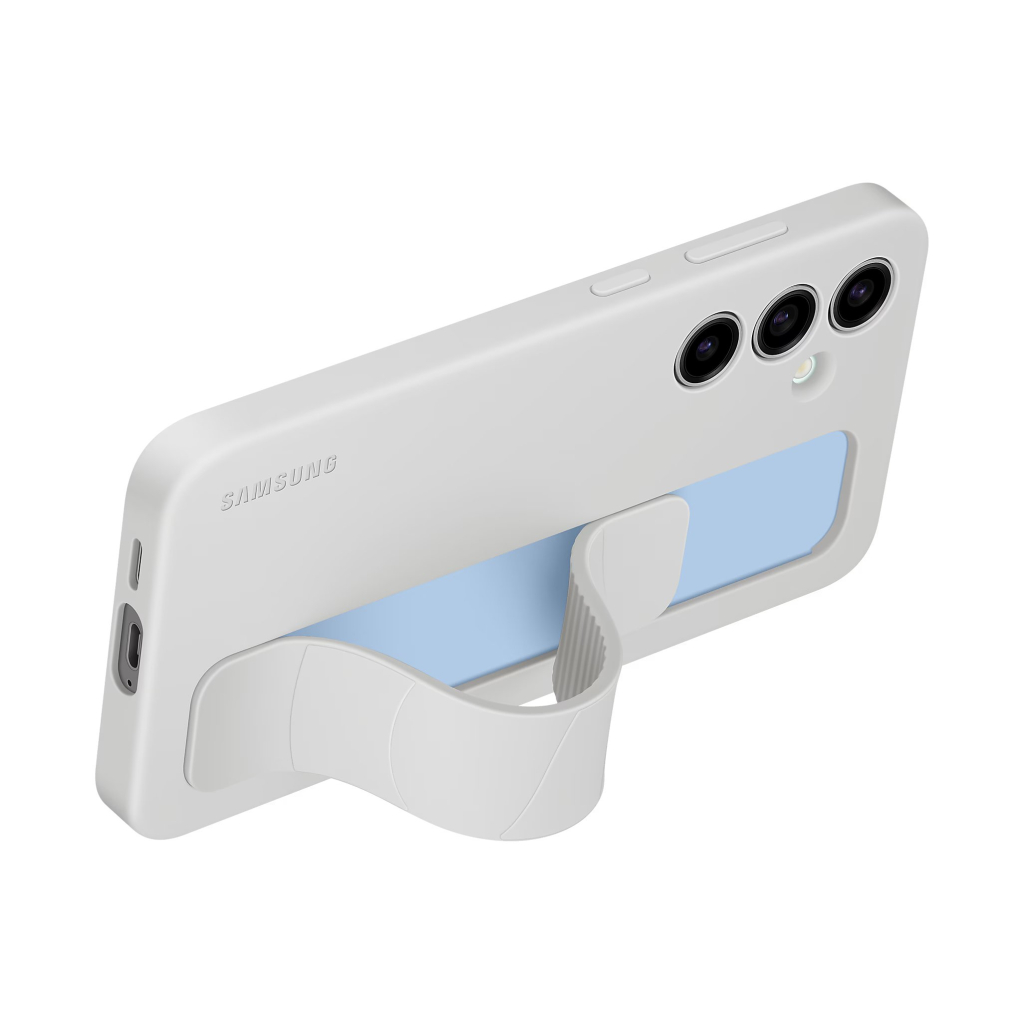 Чохол до мобільного телефона Samsung Galaxy S24 FE (S721) Standing Grip Case grey (EF-GS721CJEGWW) - зображення 3