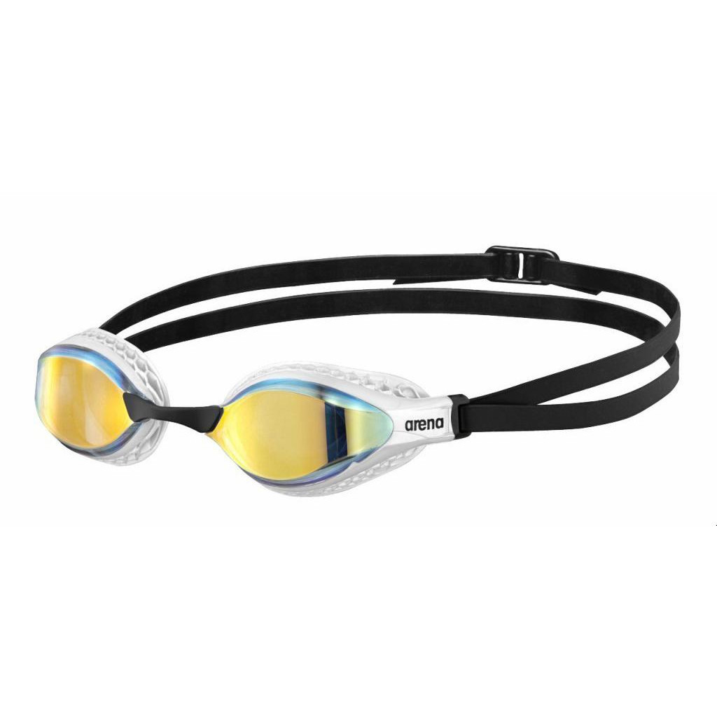 Окуляри для плавання Arena Air-Speed Mirror 003151-202 жовтий, мідно-білий OSFM (3468336362778) - зображення 1