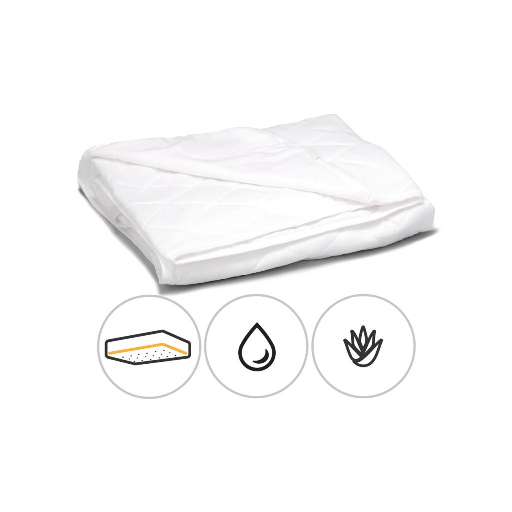 Наматрацник MirSon вовняний Woollen двосторонній Aloe Vera 243 200x220 см (2200000336637) - зображення 2