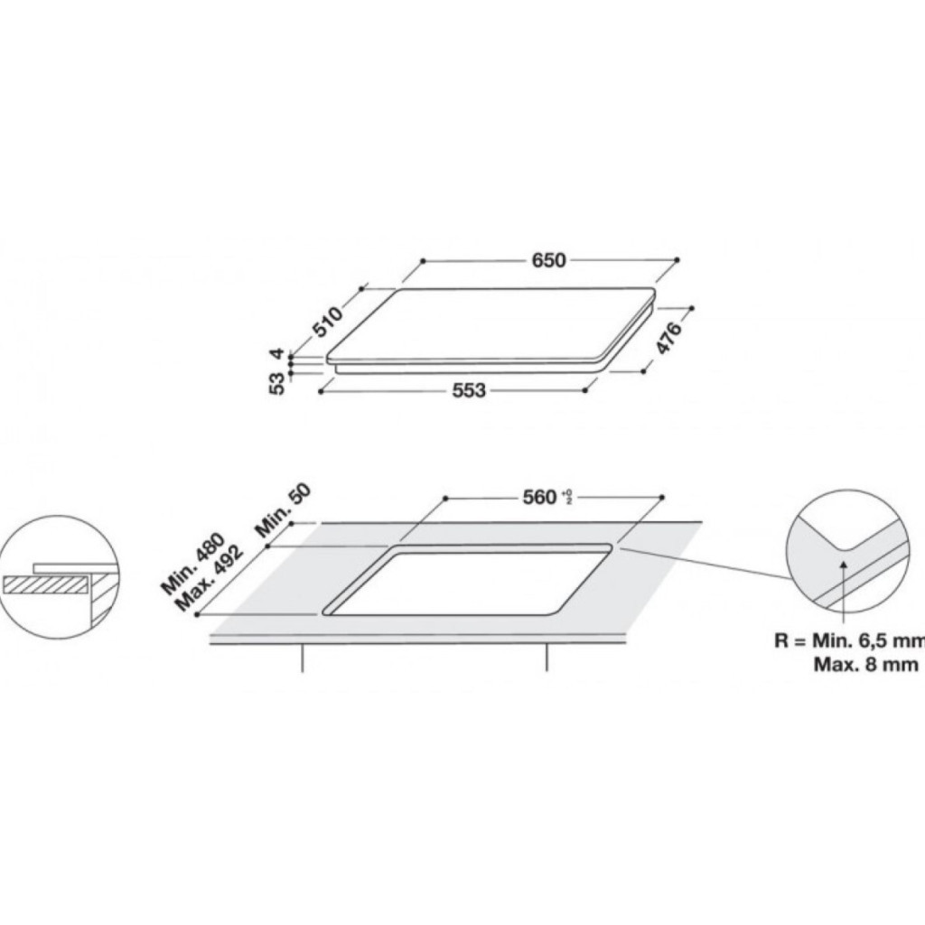 Варочна поверхня Whirlpool WLS7960NE - зображення 11