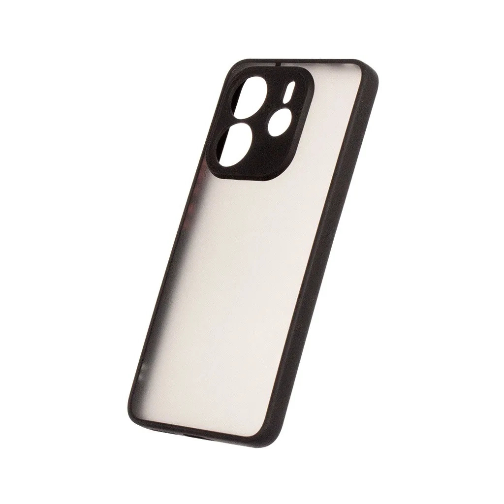Чохол до мобільного телефона ColorWay Smart Matte Xiaomi Redmi Note 14 black (CW-CSMXRN14-BK) - зображення 2