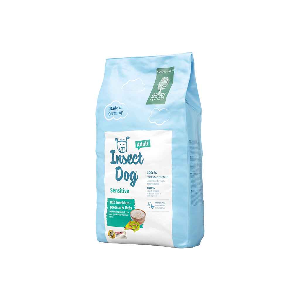 Сухий корм для собак Green Petfood InsectDog Sensitive 900 г (4032254748076) - зображення 1
