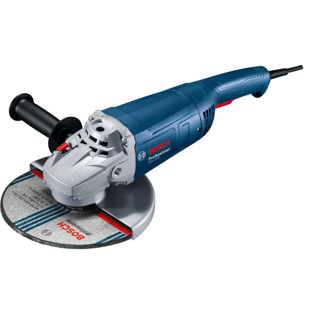 Шліфувальна машина Bosch GWS 2200, 2200Вт, 230мм, 6500 об/хв, 5.4кг (0.601.8C1.320) - зображення 1