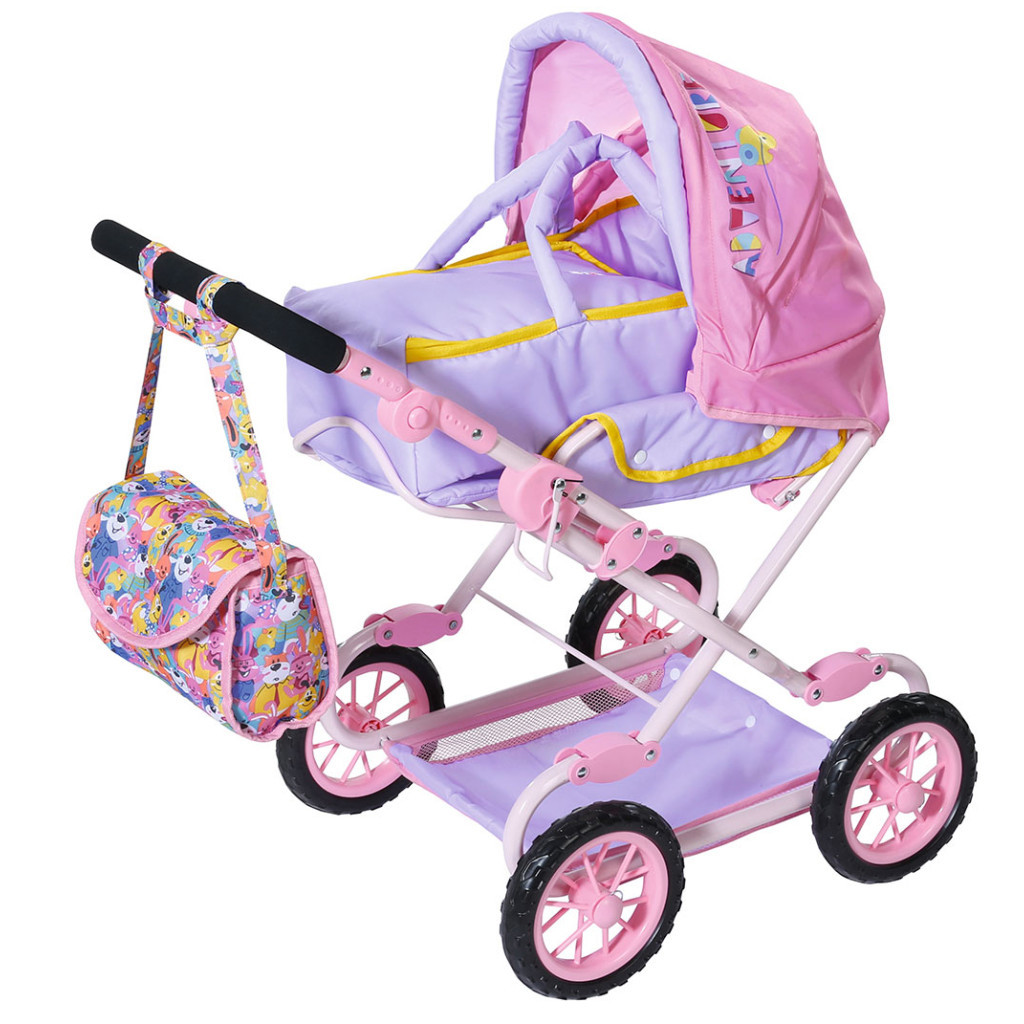 Коляска для ляльок Zapf Baby Born Делюкс S2 складана, із сумкою (828649) - зображення 1