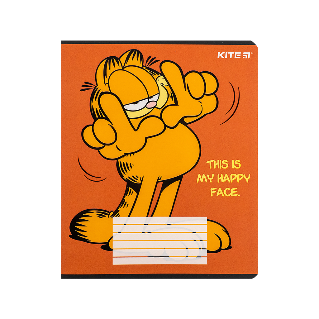 Зошит Kite Garfield, 18 аркушів, лінія (GF24-237) - изображение 10