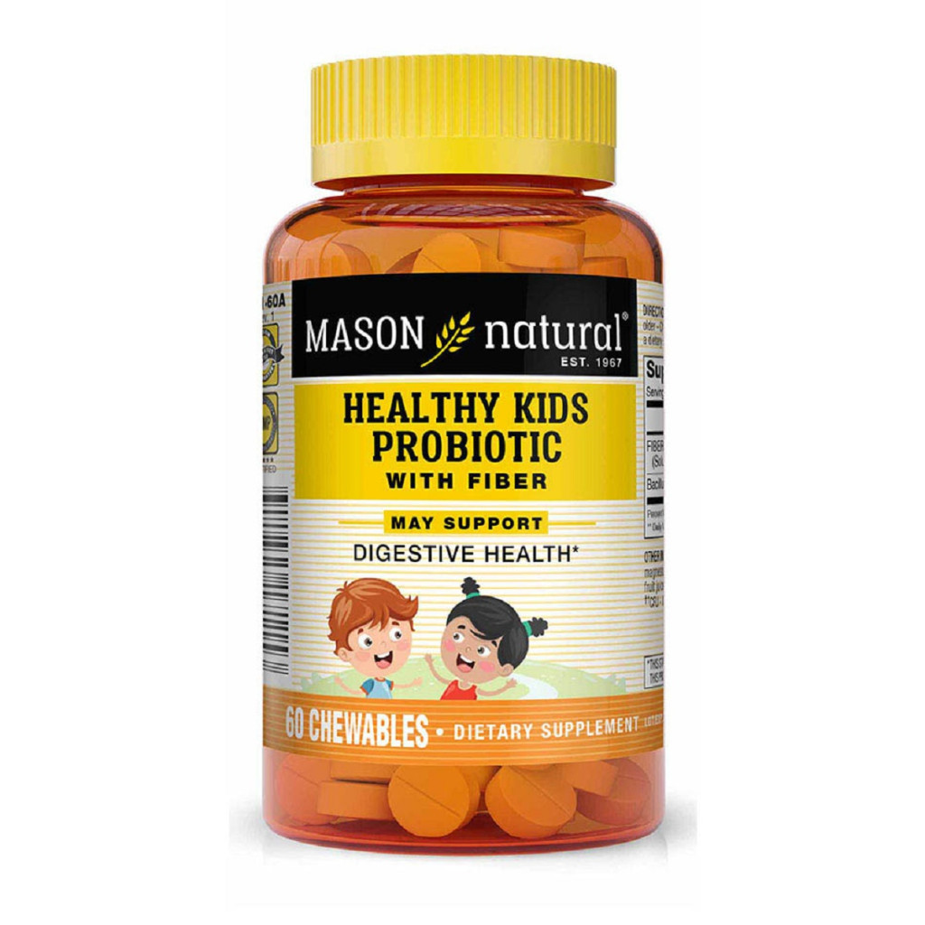 Пробіотики Mason Natural з клітковиною для дітей, Healthy Kids Probiotic (MAV-17115) - зображення 1