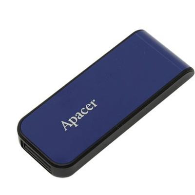USB флеш накопичувач Apacer 64GB AH334 blue USB 2.0 (AP64GAH334U-1) - зображення 5
