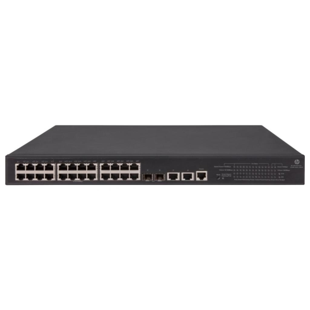 Комутатор мережевий HP 1950-24G-2SFP+ 2XGT PoE+ (JG962A) - зображення 1