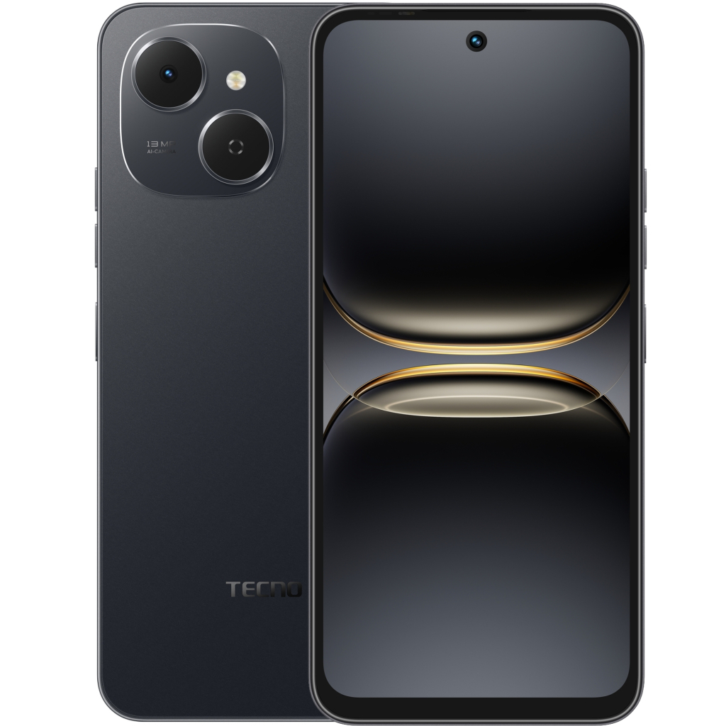 Мобільний телефон Tecno Spark 40C 4/128GB Ink Black (4894947092459) - зображення 1